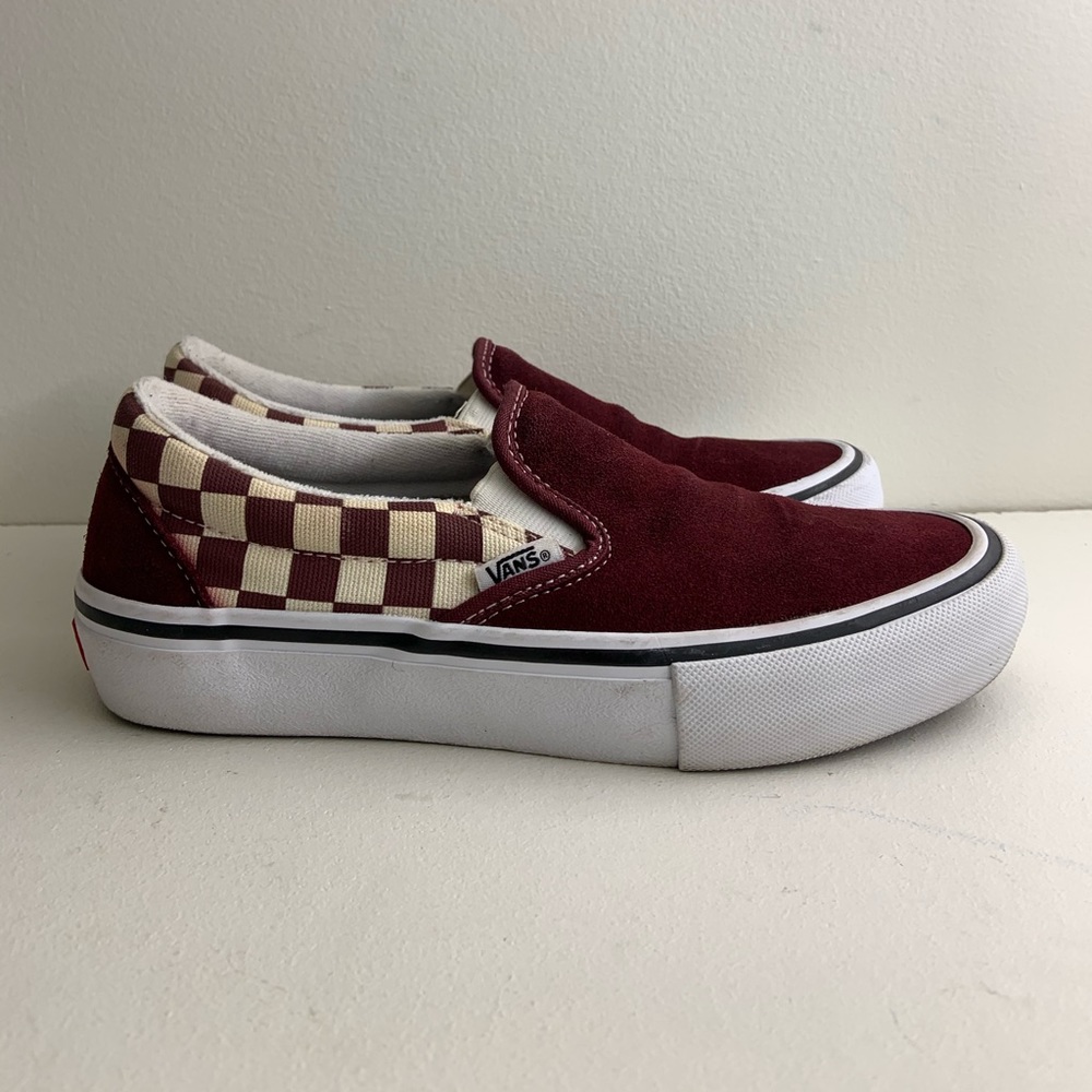 Vans OTW SK8 Suede Checkered Slip-Ons Womens 6.5